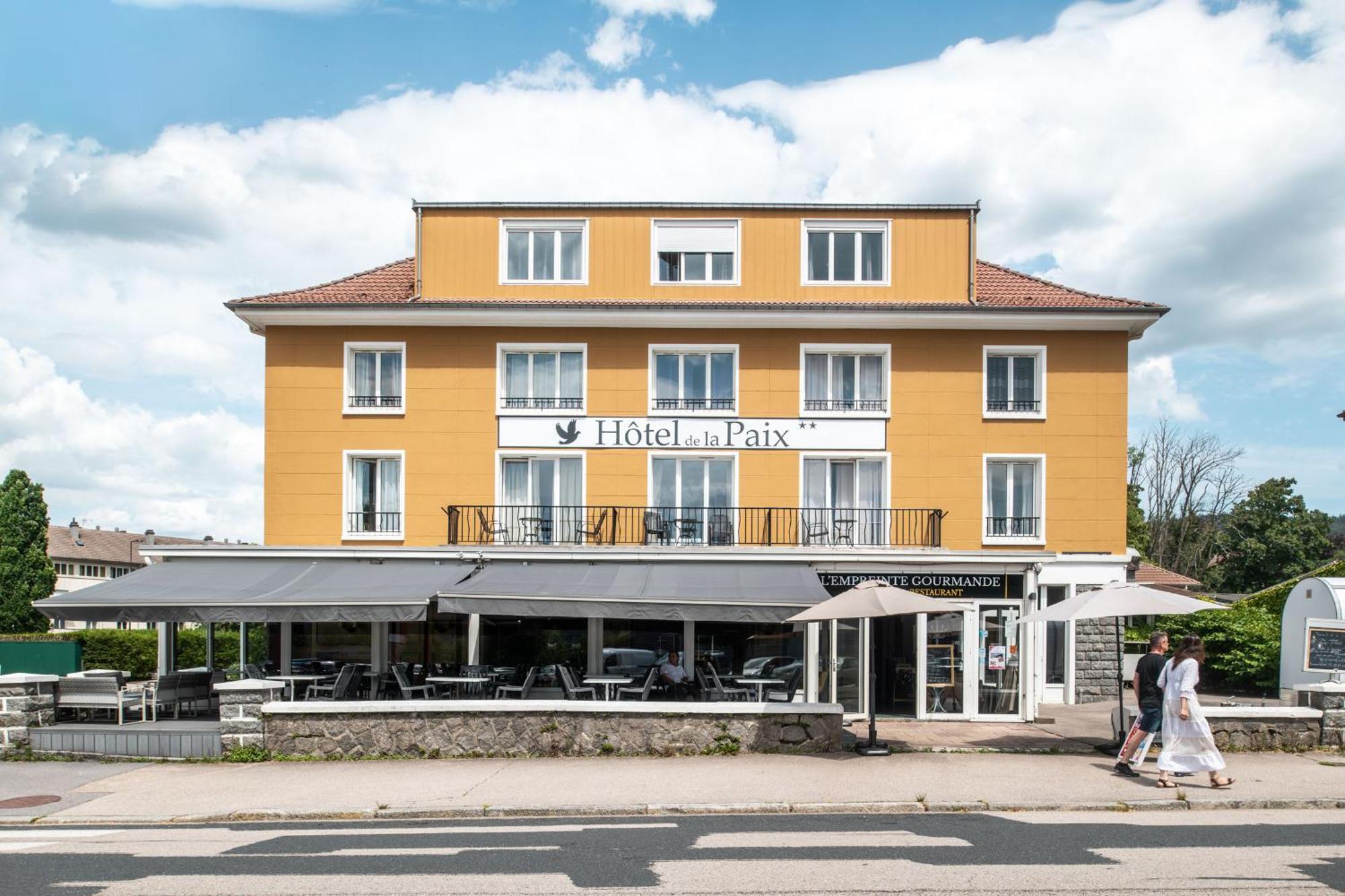 Hotel De La Paix Gerardmer Ngoại thất bức ảnh